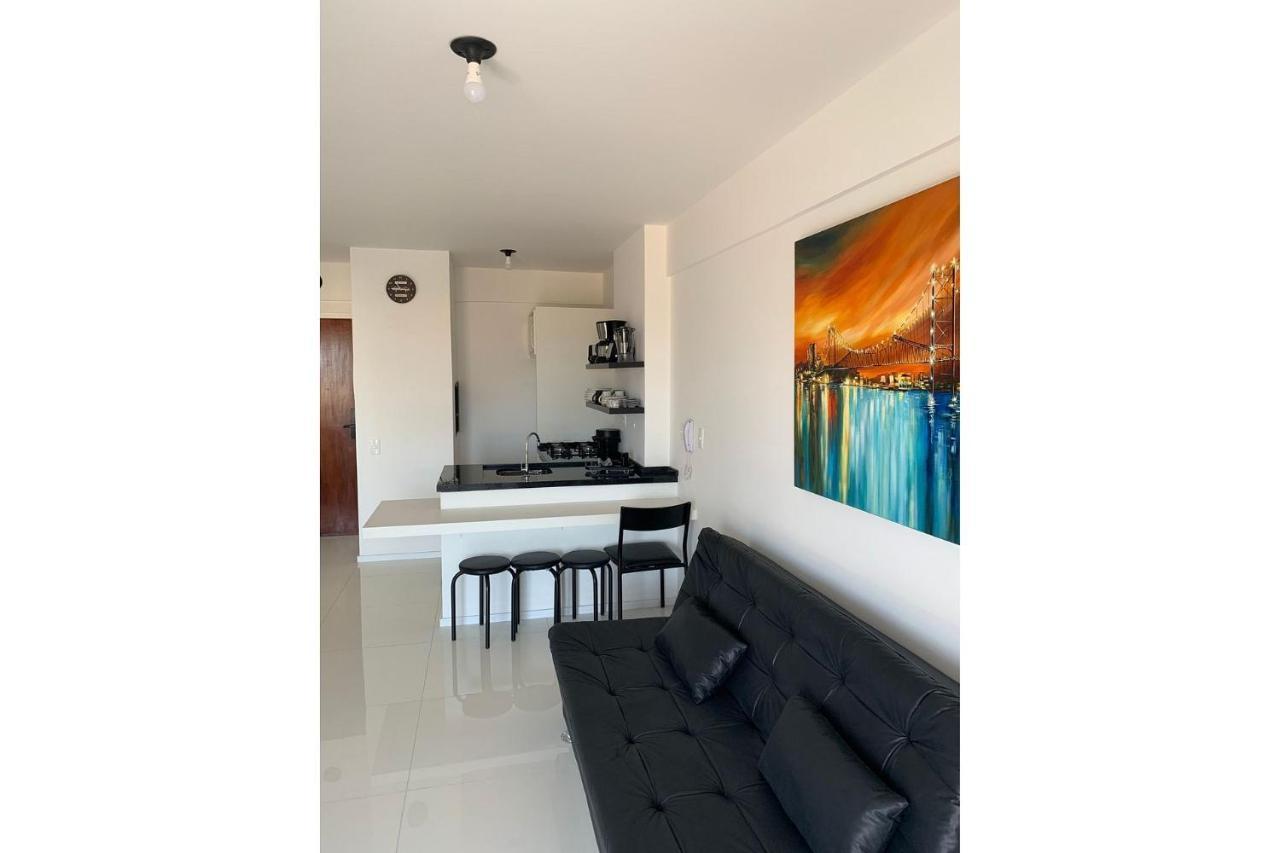 Apartamento Com Vista Do Mar Em Residencial Com Piscina Florianopolis Luaran gambar