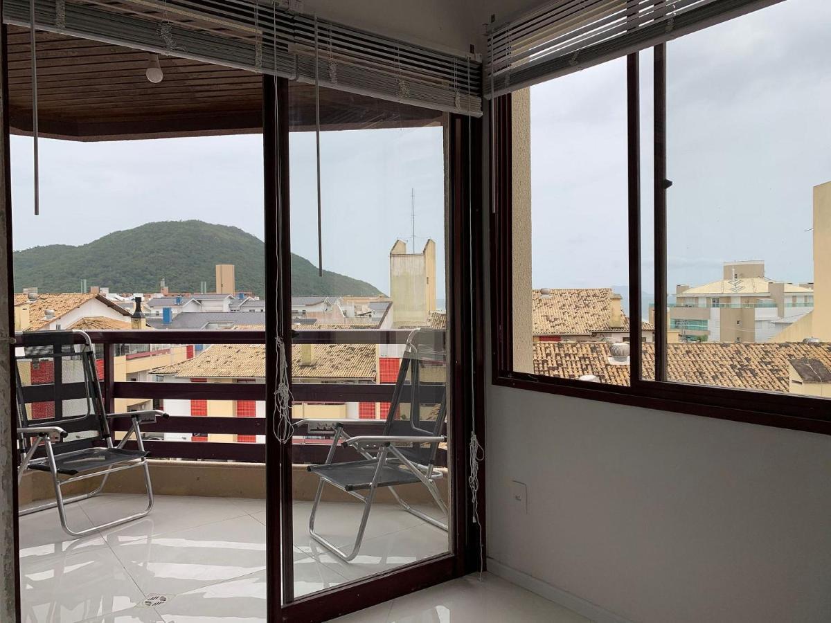 Apartamento Com Vista Do Mar Em Residencial Com Piscina Florianopolis Luaran gambar