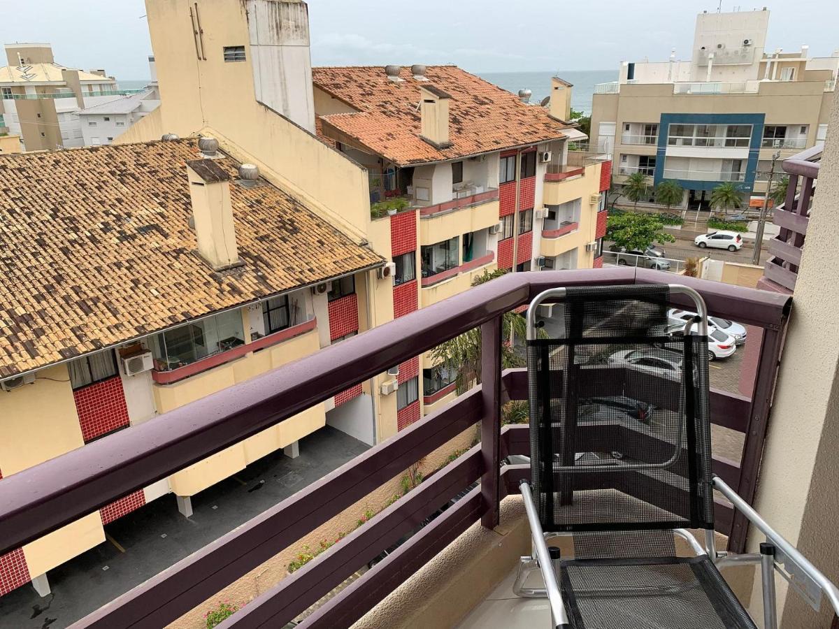 Apartamento Com Vista Do Mar Em Residencial Com Piscina Florianopolis Luaran gambar