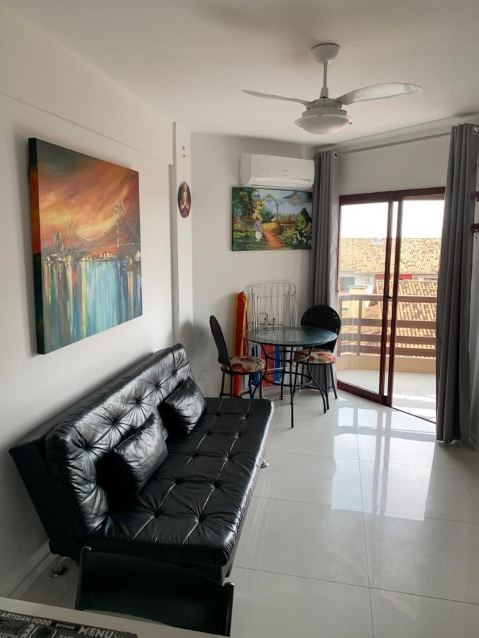 Apartamento Com Vista Do Mar Em Residencial Com Piscina Florianopolis Luaran gambar