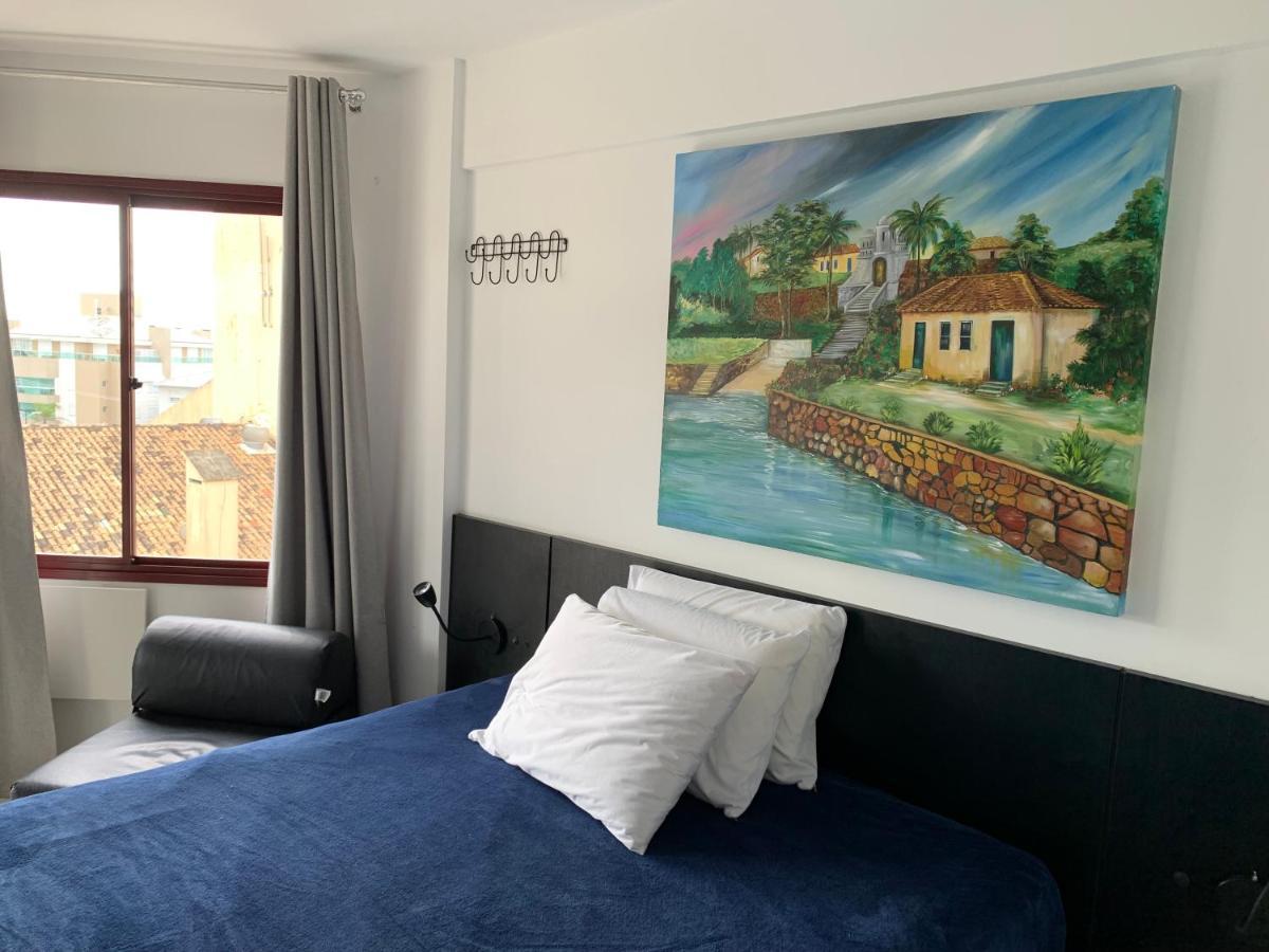 Apartamento Com Vista Do Mar Em Residencial Com Piscina Florianopolis Luaran gambar