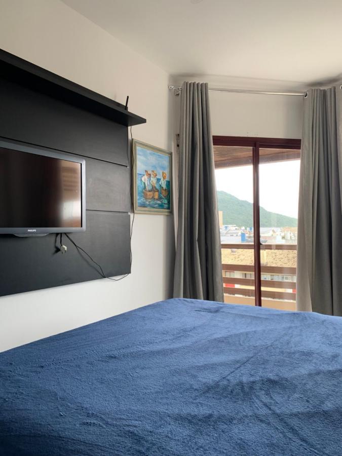 Apartamento Com Vista Do Mar Em Residencial Com Piscina Florianopolis Luaran gambar