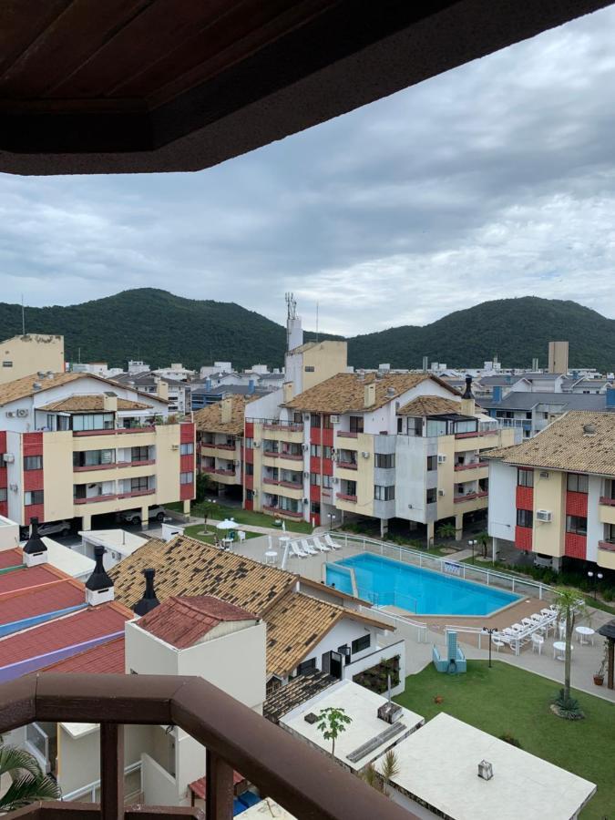 Apartamento Com Vista Do Mar Em Residencial Com Piscina Florianopolis Luaran gambar