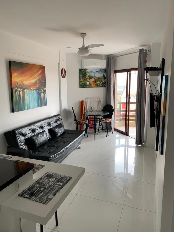 Apartamento Com Vista Do Mar Em Residencial Com Piscina Florianopolis Luaran gambar