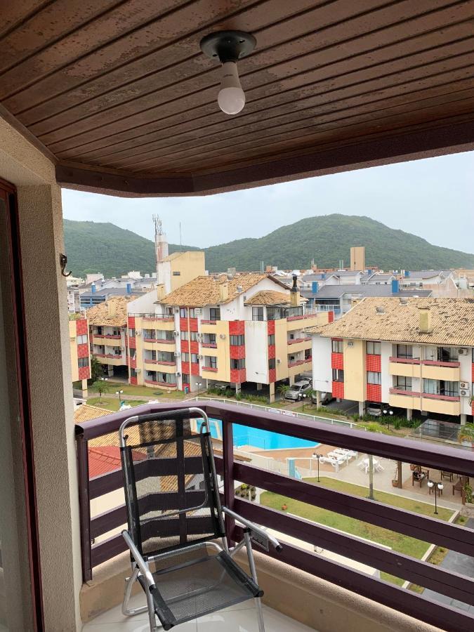 Apartamento Com Vista Do Mar Em Residencial Com Piscina Florianopolis Luaran gambar