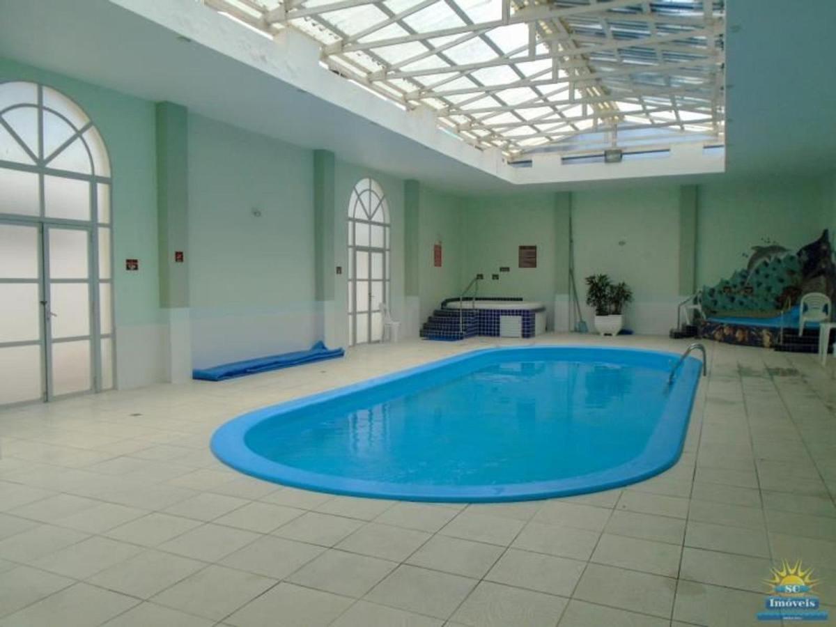 Apartamento Com Vista Do Mar Em Residencial Com Piscina Florianopolis Luaran gambar
