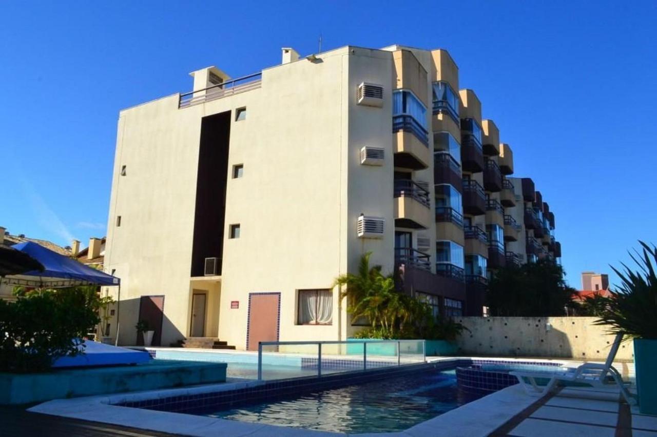 Apartamento Com Vista Do Mar Em Residencial Com Piscina Florianopolis Luaran gambar